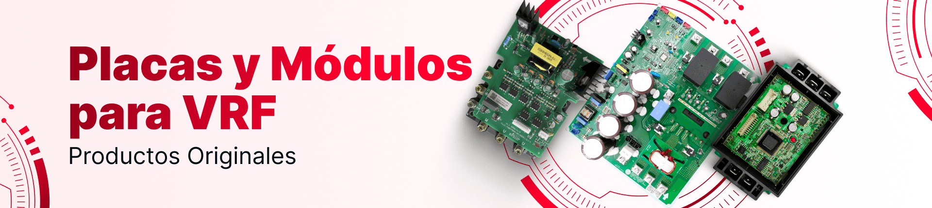 Línea completa de repuestos VRF en un solo lugar