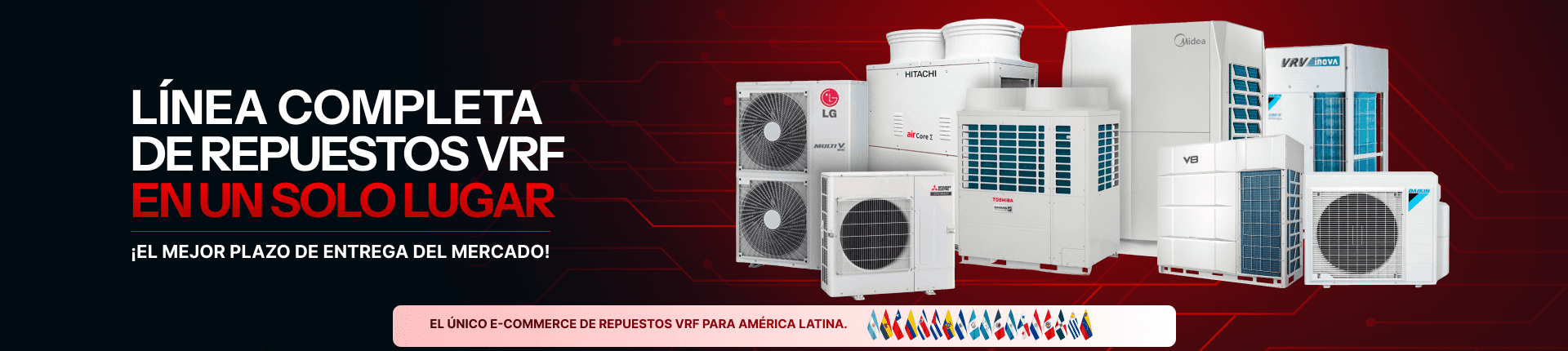 Placas y módulos para VRF