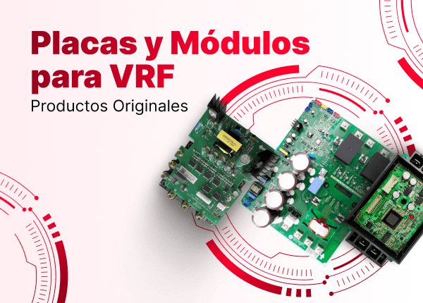 Línea completa de repuestos VRF en un solo lugar