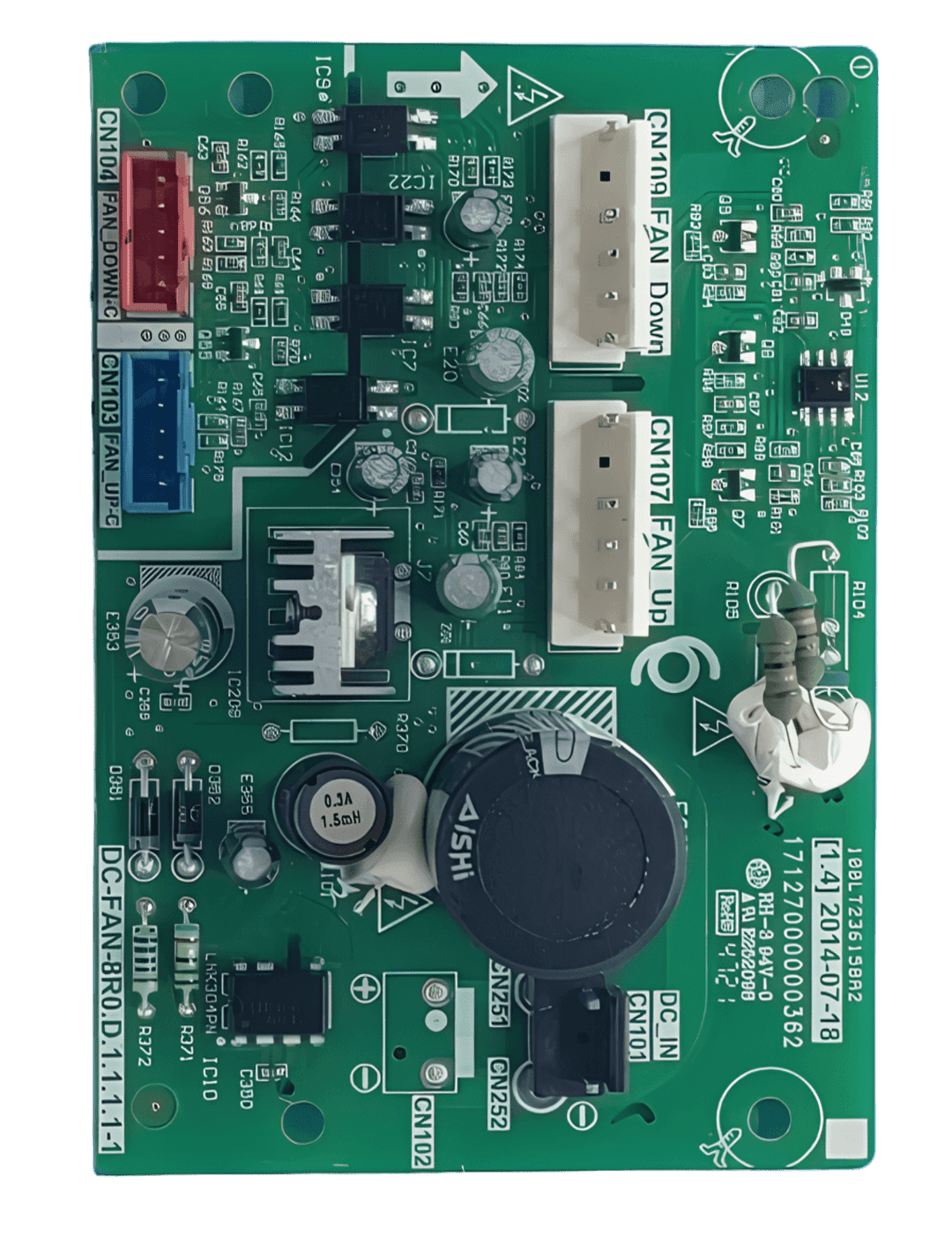 Placa Auxiliar del Ventilador - 17127000000362