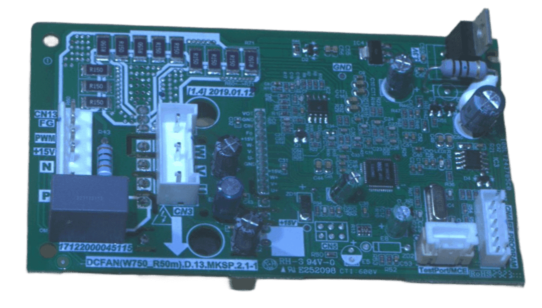 Placa Auxiliar del Ventilador - 17127000007479