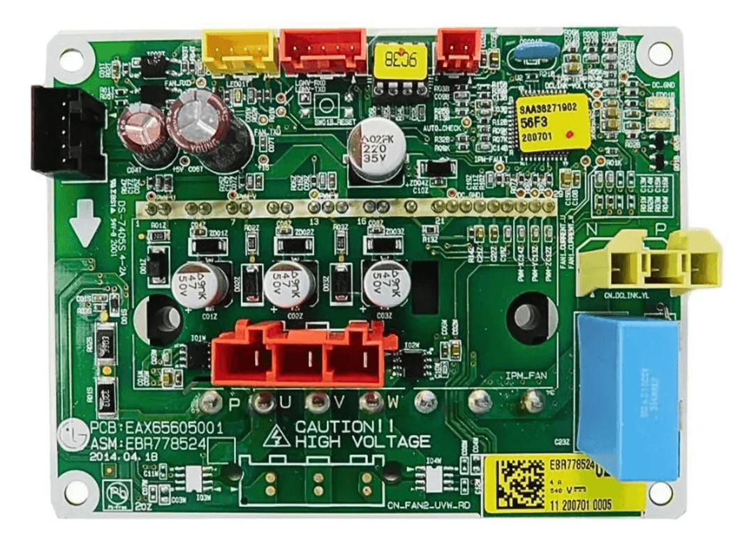 Placa Auxiliar del Ventilador - EBR77852402