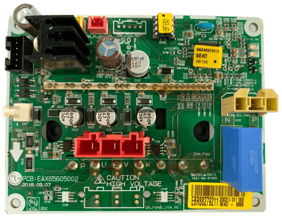 Placa Auxiliar del Ventilador - EBR88279211